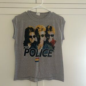 Vintage 1983 The Police Synchronicity Tour Tee (Authentic)
